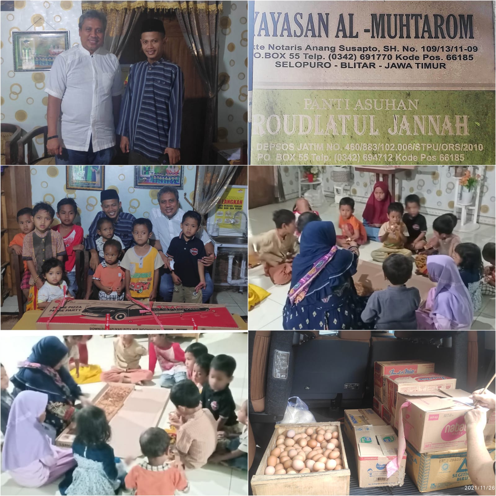 Yayasan Al Muhtarom dan Panti Asuhan Roudlatul Jannah